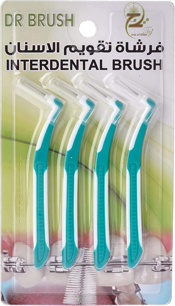 Dr.brush Interdental Toothbrush 4 Pieces