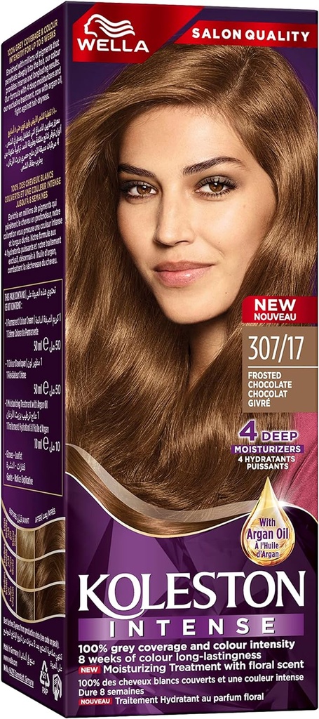 Wella Koleston Intense Hair Color 307/17 Frosted Chocolate