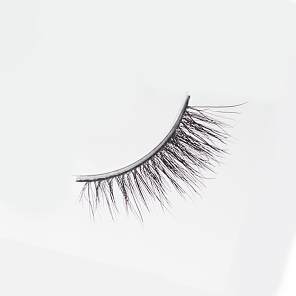 Las Beauty 100% Natural Eyelashes, 04 Rose