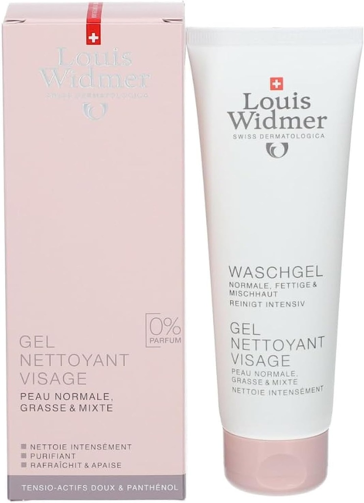 Louis Widemer Unscented Facial Wash Gel 125ml