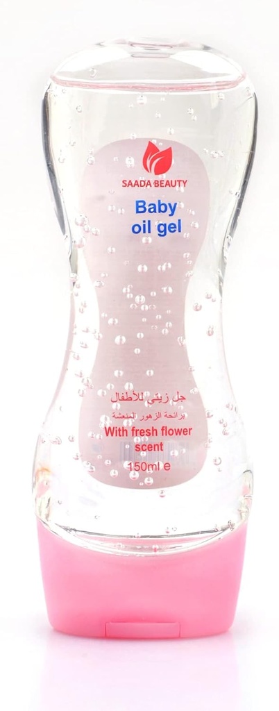 SAADA BEAUTY Beauty Beauty Baby Gel Oil Fresh Flower Scent, 150ml