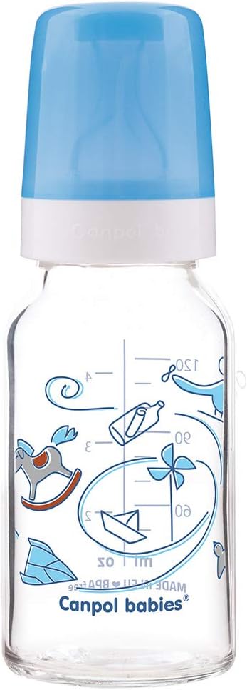Canpol Babies Designed Glass Bottle 120 Ml _042/202