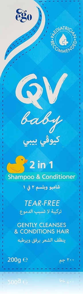 Qv Baby 2 In 1 Shampoo & Conditioner 200g