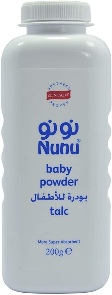 Nunu Baby Powder Blue, 200 Gm