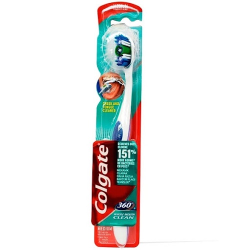Colgate Toothbrush Tooth Brush 360 Medium 