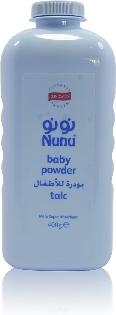 Nunu Baby Powder Blue, 400 Gm