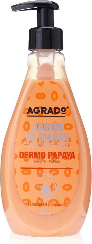 Agrado Dermo Papaya Liquid Handwash 500 Ml