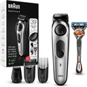 Braun Bt5265 Beard Trimmer For Men, Mini Foil Shaver With Gillette Proglide Razor, Black & Silver Metal - Pack Of 1