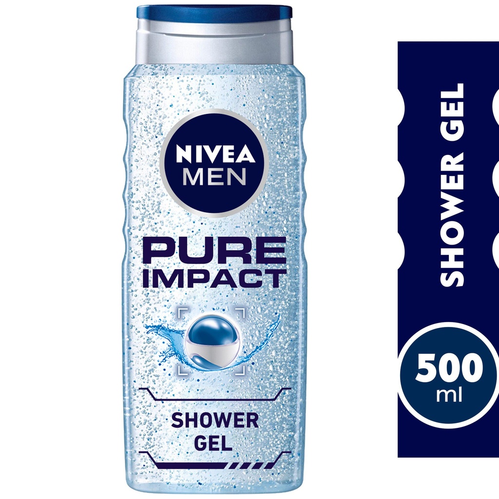 Nivea Men Shower Gel Pure Impact 500ML