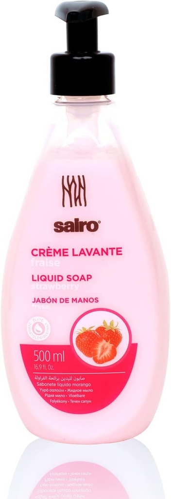 Sairo Menos Fresa Strawberry Liquid Soap, 500 Ml