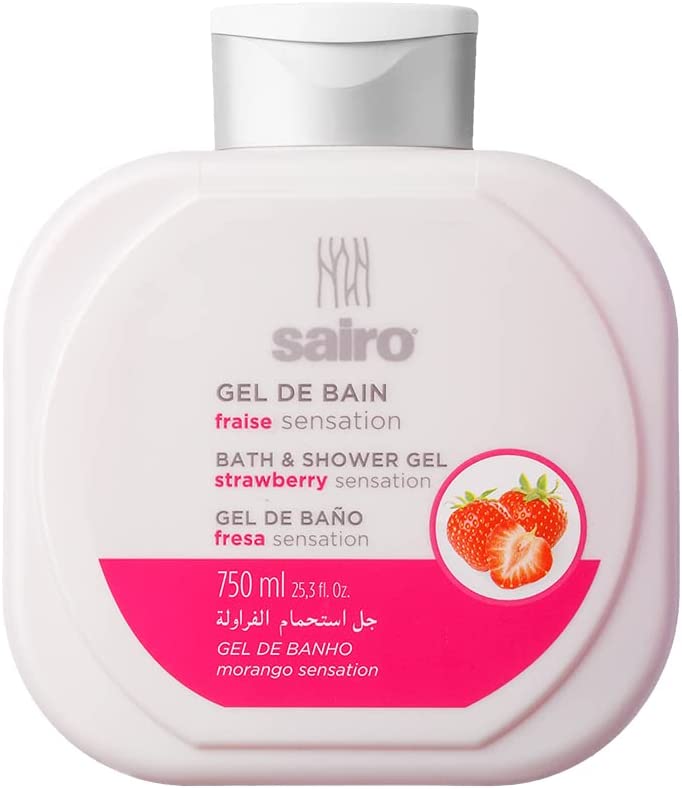 Sairo Bath And Shower Gel - Strawberry Sensation  750 ml