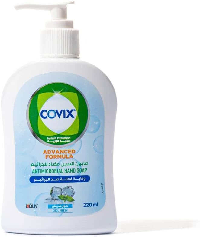 Covix Antimicrobial Hand Soap 200ml (cool Fresh)