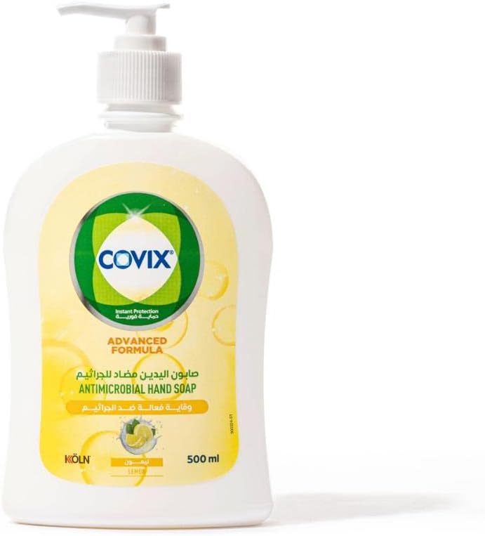 Covix Antimicrobial Hand Soap Lemon 500ml