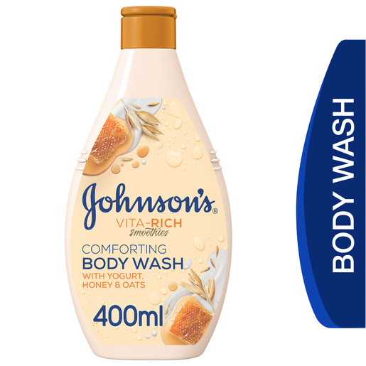 Johnson's Body Wash - Vita-rich Smoothies Indulging Yogurt Peach & Coconut 400ml