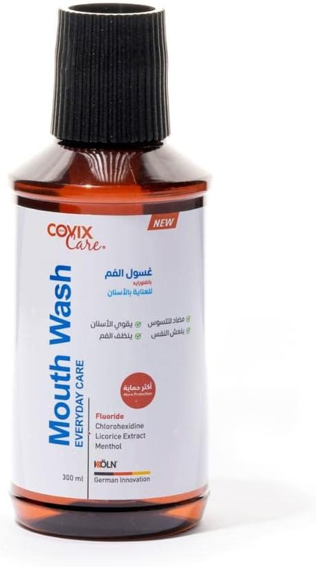 Covix Care Mouth Wash With Fluoride 300ml