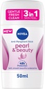 Nivea Antiperspirant Stick For Women, 48h Protection, Pearl & Beauty, 50ml