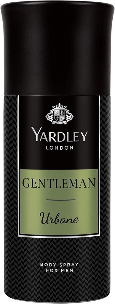 Yardley Gentleman Urbane Body Spray, 150ml