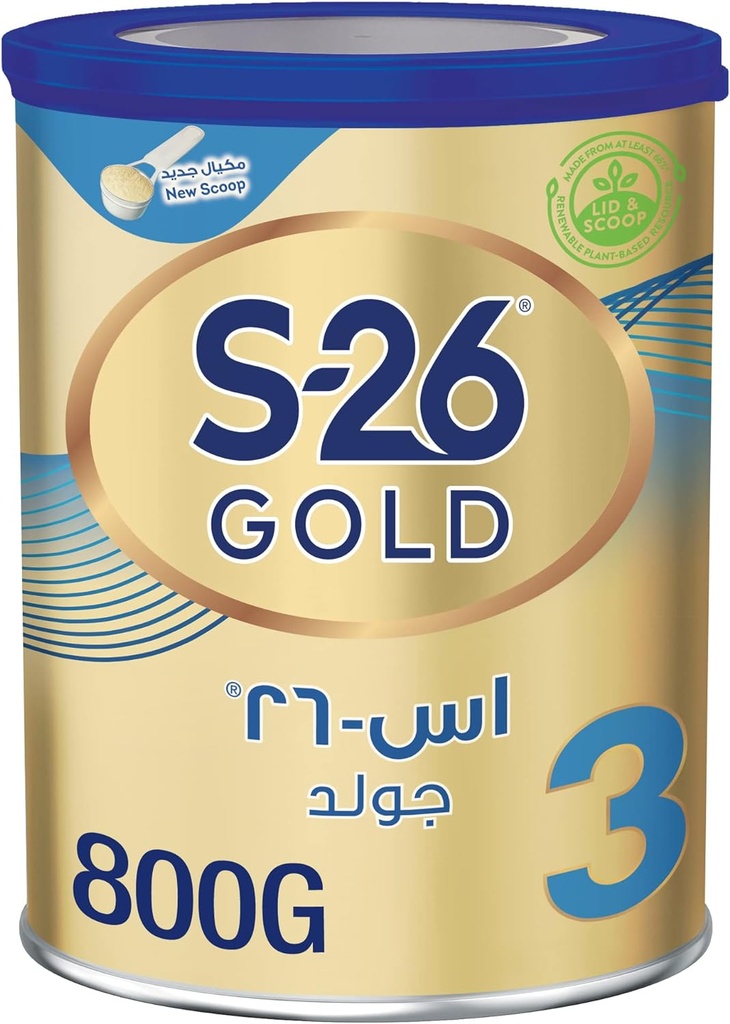 S26 Gold Stage 3 Growing Up Formula, From 1 To 3 Years, Tin 800g