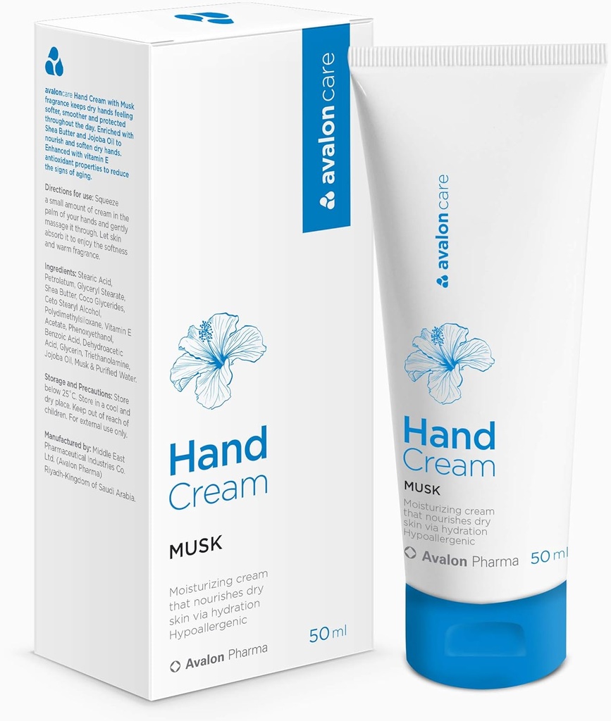 Avaloncare Hand Cream Musk 50ml