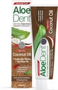 Aloe Dent Coconut Oil Toothpaste Fluoride Free, Natural Action, Vegan, Cruelty Free, Sls Free, Triple Action, Healthy Gums, 100 Ml