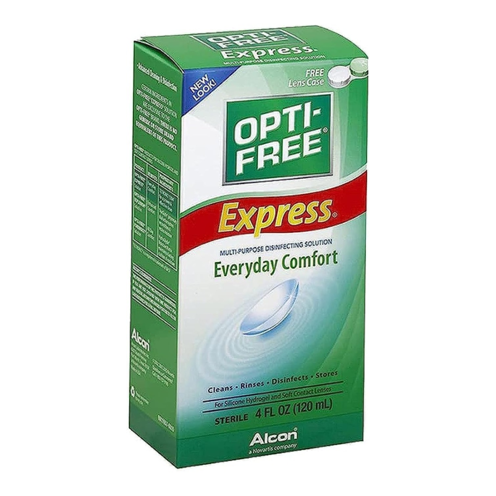 Opti-free Express Multi-purpose Disinfecting Solution Contact Lens