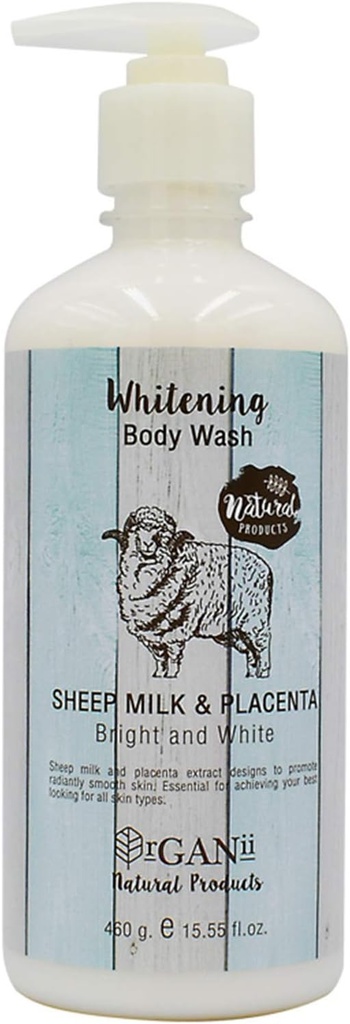 Organii Sheep Milk Body Wash, 460g