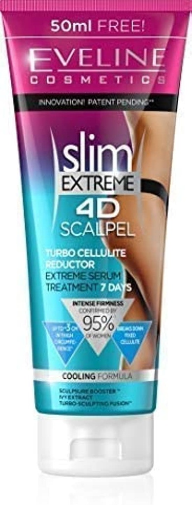 Eveline Slim Extreme 4d Scalpel Turbo Cellulite Reductor 250ml