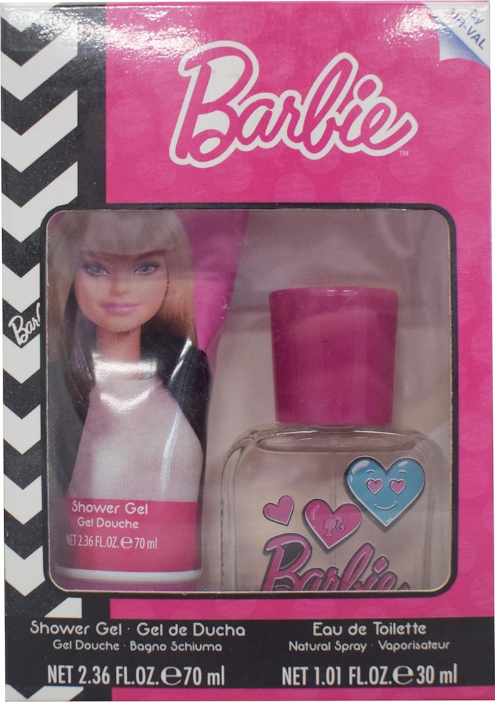 Barbie Set For Kids Eau De Toilette 30ml + Showr Gel 70ml