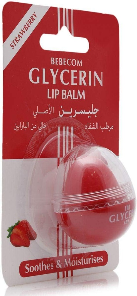 Bebecom Glycerin Moisturizer Lips Strawberry  10 G