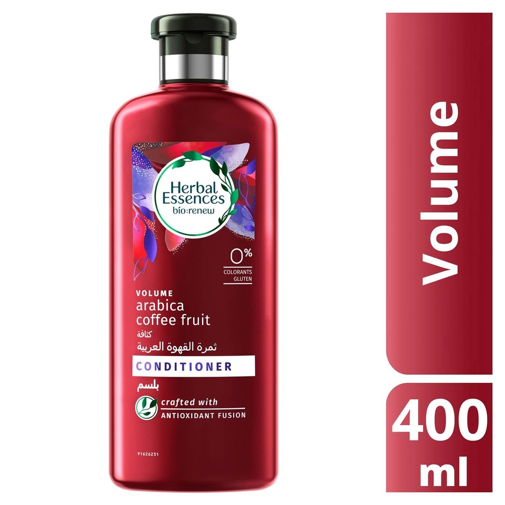 Herbal Essences Bio:renew Volume Arabica Coffee Fruit Conditioner 400 ml