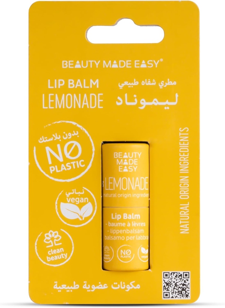 Pme Paper Tube Lip Balm Lemon 5.5g