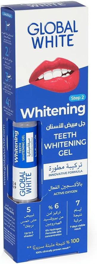 Global White Teeth Whitening Gel 5 Ml