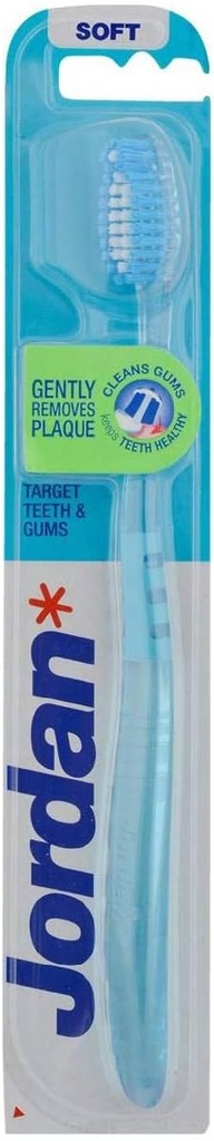 Jordan Target Teeth & Gums Toothbrush, Soft ' 1 Units