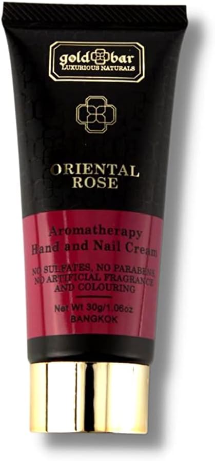 Gold Bar Oriental Rose Hand & Nail Cream 30g