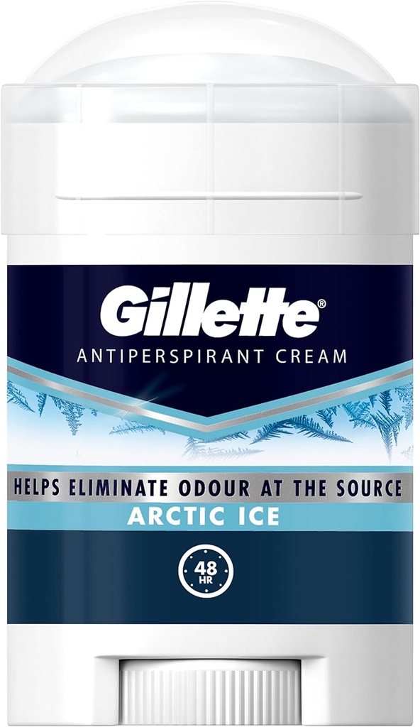 Gillette Antiperspirant Cream Arctic Ice, 45ml