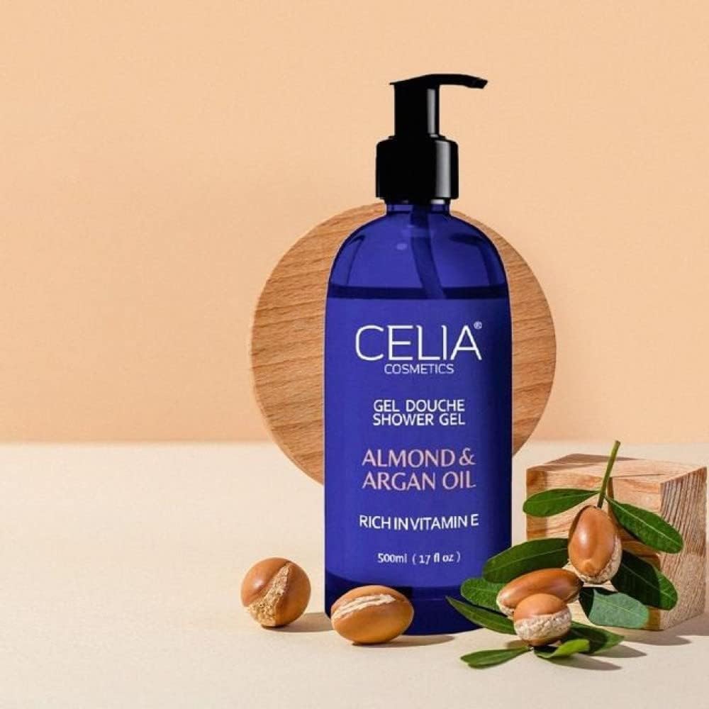 Celia Almond And Argan Oil Shower Gel 500 Ml