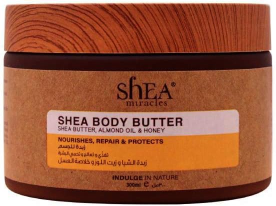 Shea Miracles Body Butter Almond Oil And Honey, 300 Ml