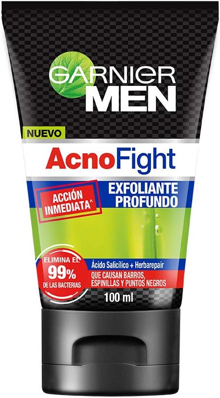 Garnier Men Acno Fight Anti-acne Scrub In Foam 100ml