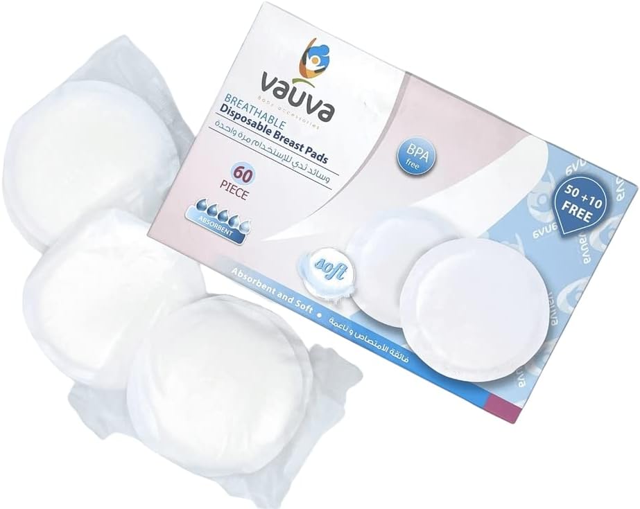 VAUVA DISPOSABLE BREAST PADS | 60 PCS