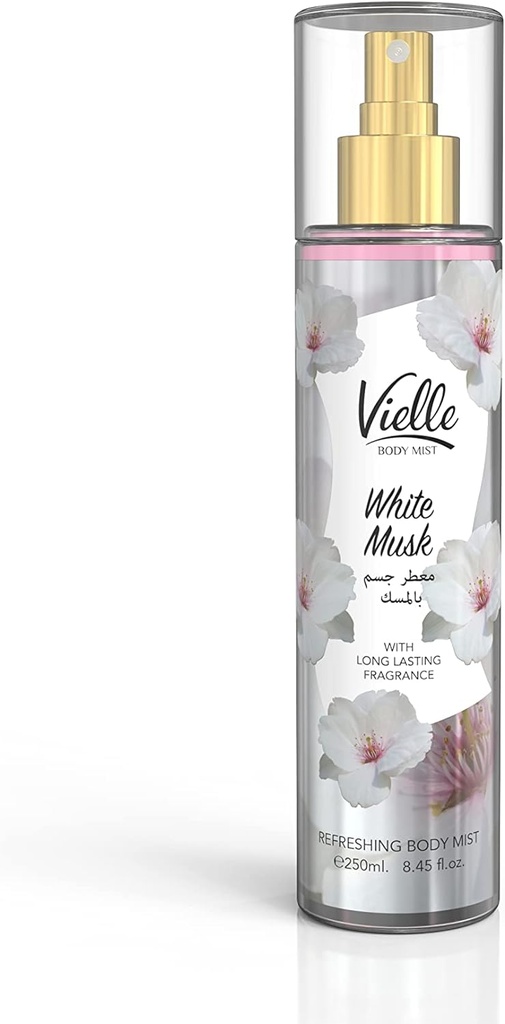 Vielle Body Mist With Wht Musk 250ml