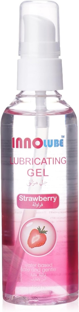 Inno Strawberry Flavor Lube Lubricating Gel 100 Ml