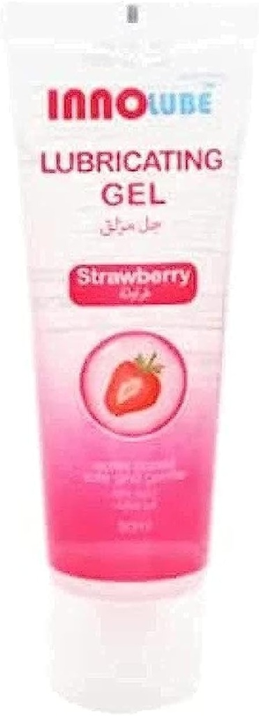 Inno Lubricating Gel, Strawberry, 50 Ml