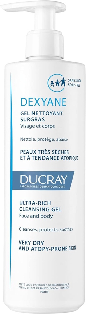 Ducray Dexyane Gel Lip Overfat (400ml)