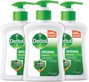 Dettol Handwash Liquid Soap Original Pump For Effective Germ Protection & Personal Hygiene, Protects Against 100 Illness Causing Germs, Pine Fragrance, 200ml (pack Of 3)