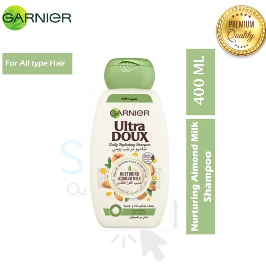 Garnier Ultra Doux Almond Milk Hydrating Shampoo 400ml