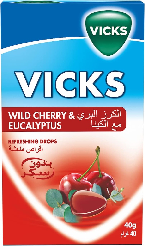 Vicks Td Wild Cherry 40gm