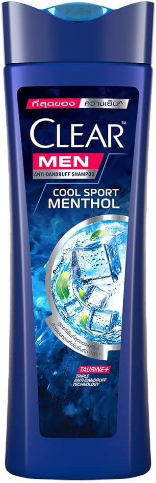 Clear Men Cool Sport Menthol Anti-dandruff Shampoo ,310 ml