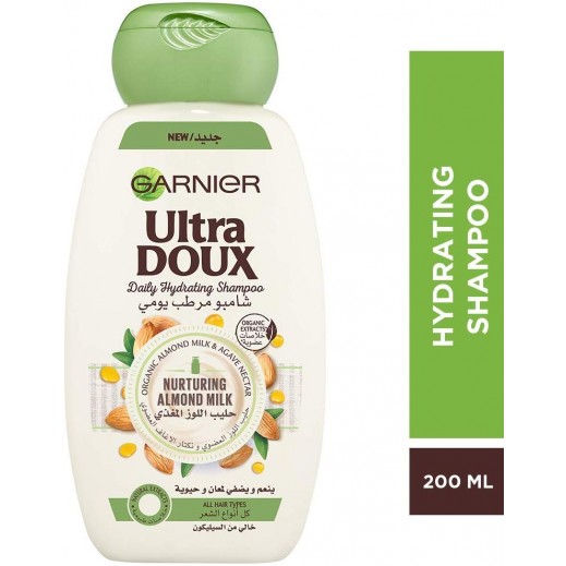 Garnier Ultra Doux Almond Milk Hydrating Shampoo 200 ml