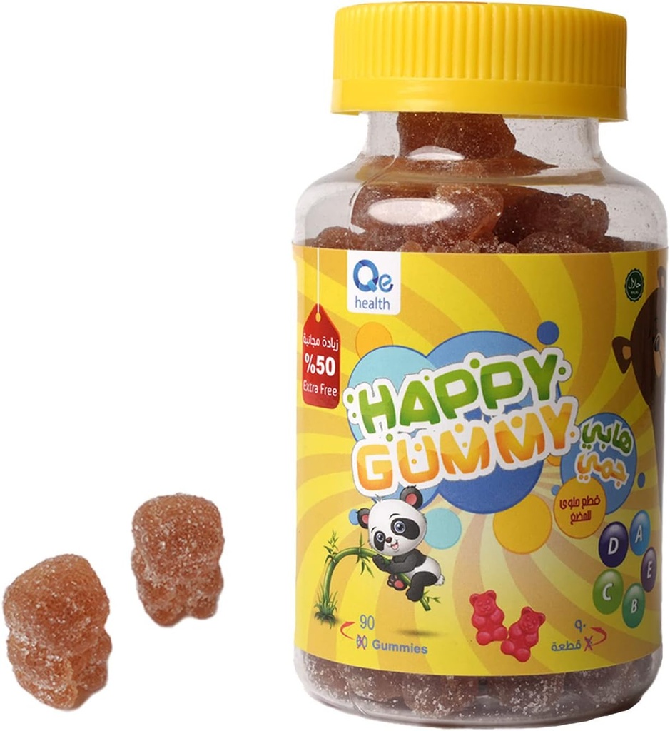 Qe Health Happy Multi-vitamin Children Gummies 90-pieces