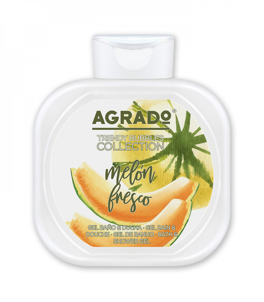 Agrado shower gel 750 ml with cantaloupe